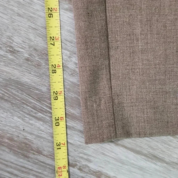 J. Jill Stretch Genuine Fit Below Waist Twill Pants - Picture 2 of 9